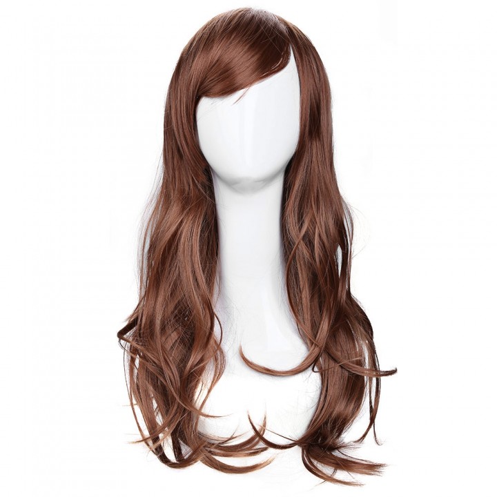 70cm Long Big Wavy Wig Hair Heat Resistant Cosplay