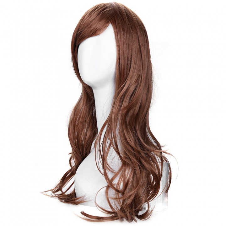 70cm Long Big Wavy Wig Hair Heat Resistant Cosplay