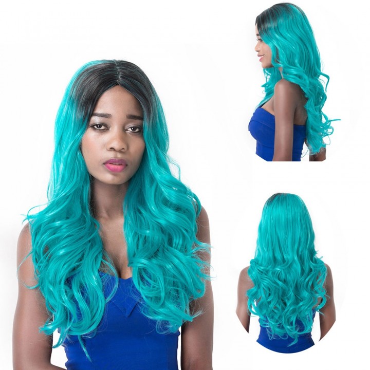 Long Wavy  Wig Heat Resistant Hair