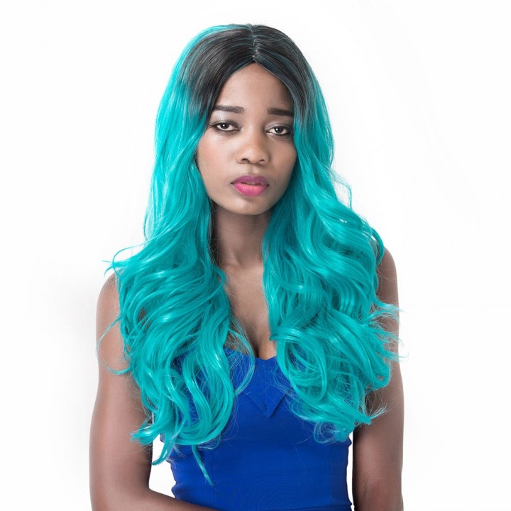 Long Wavy  Wig Heat Resistant Hair