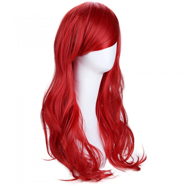 70cm Long Big Wavy Wig Hair Heat Resistant Cosplay