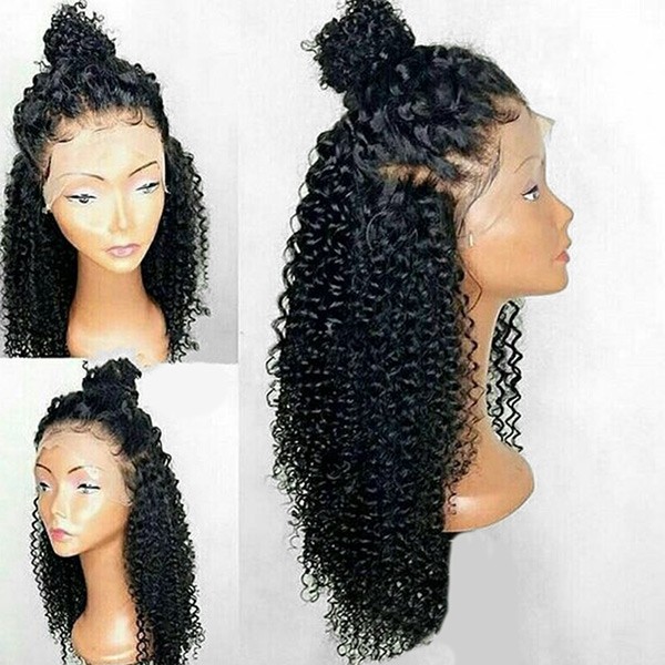 Free Part Long Curly Synthetic Lace Front Wig