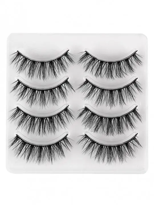 Hand-made Crisscross False Eyelashes
