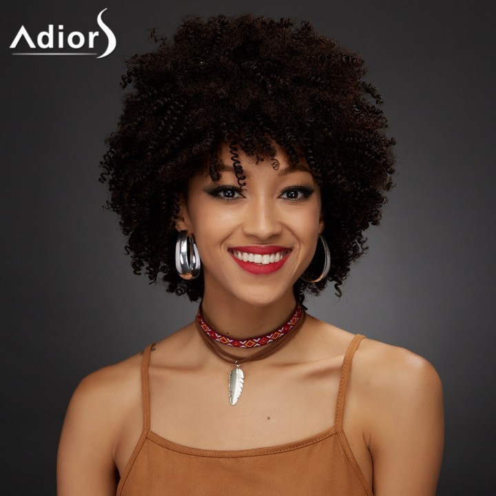 YOUTUBE New fashion Net red Bri Hall the same goods synthetic lady wig detached complete short wig
