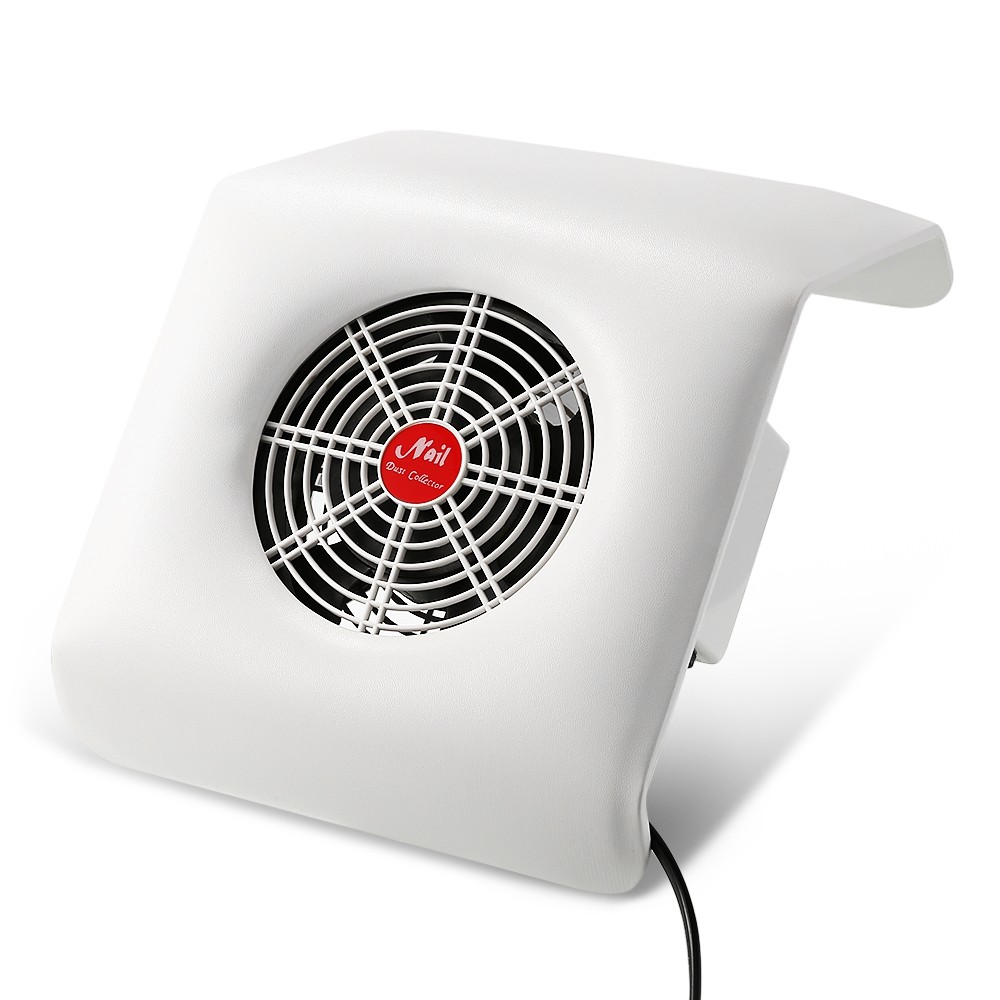 858 - 1 30W Nail Dust Collector Vacuum Suction Safe ABS Soft Leather for Manicure / Pedicure