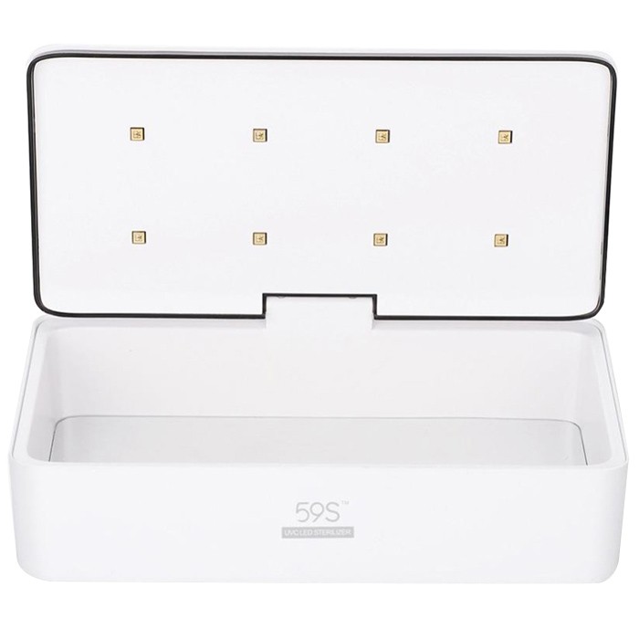 59S Nails Accessoires Cosmetics Makeup Brush Personal Care Tools Smart LED UV Sterilizer Box Cleaning Device view 2
