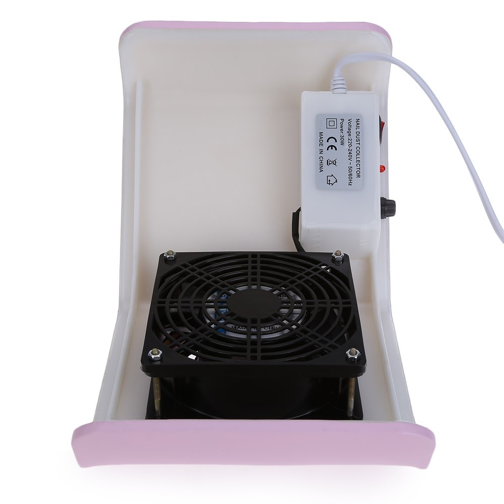 Professional 30W 220V / 110V Suction Nail Dust Collector Machine
