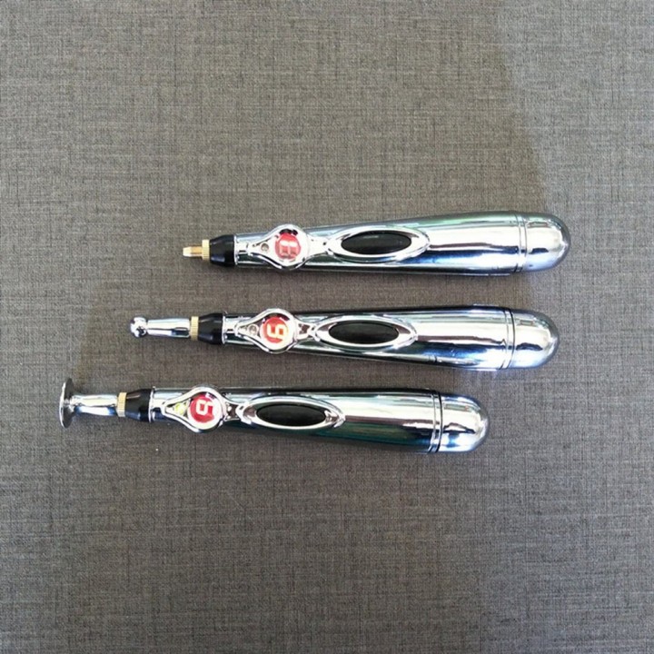 Electric Acupuncture Point Body Head Massage lectronic Meridian Energy Pen