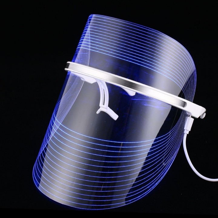 Magic 2 Colors LED Mask USB Beauty Instrument Phototherapy Face Care Mask
