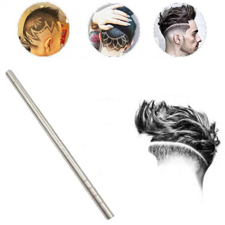 Hair Trimmers Engraved Razor Pen Stainless Steel Pen Shaving Eyebrows Tweezers