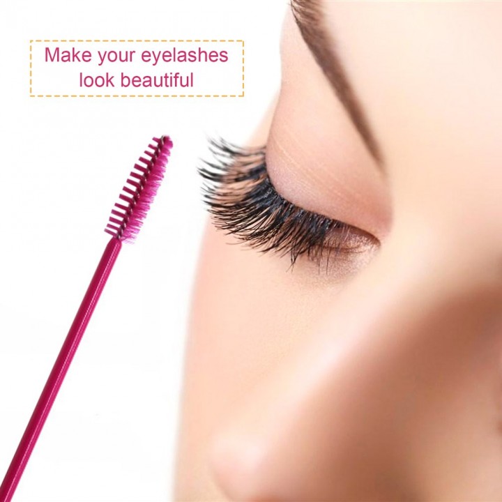 100pcs/lot Disposable Eyelash Extension Mascara Brushes Individual Applicator