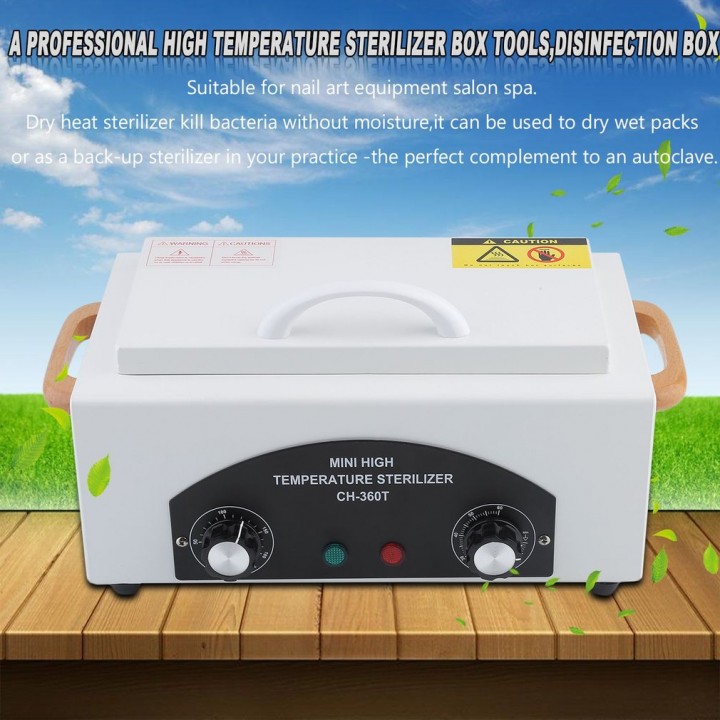Russian Style High Temperature Sterilizer Box Nail Art Manicure Beauty Tool