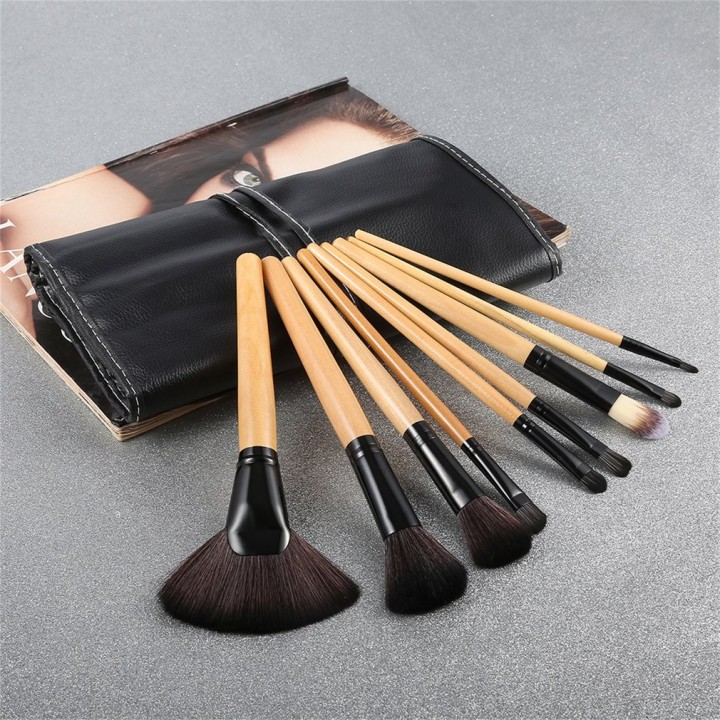 24PCS/SET Facial Makeup Brush Cosmetic Tool Kit Eyeshadow Powder Brush Set