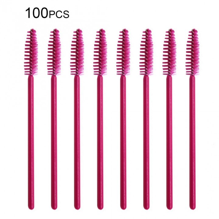 100pcs/lot Disposable Eyelash Extension Mascara Brushes Individual Applicator