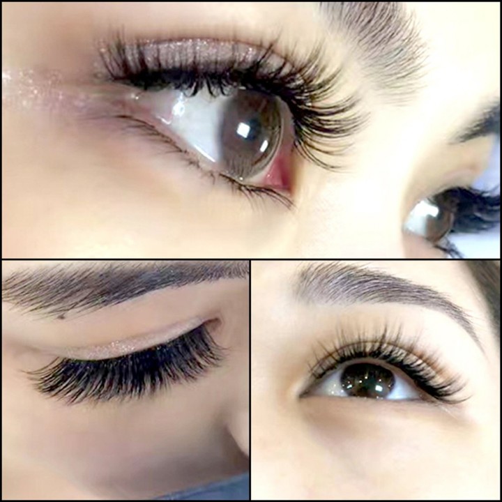 4Pcs/2Pairs 3D Magnetic False Eyelashes Natural Thick Long Cosmetic Eye Lashes view 4