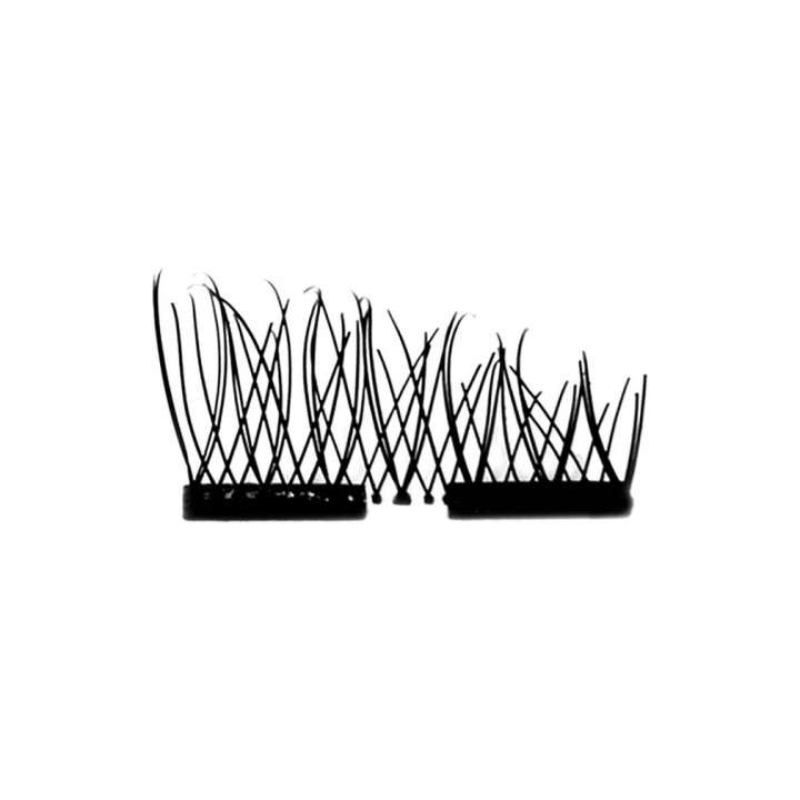 4Pcs/2Pairs 3D Magnetic False Eyelashes Natural Thick Long Cosmetic Eye Lashes view 6