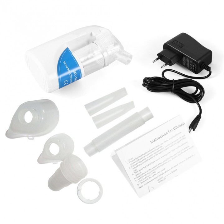 Ultrasonic Atomizer Spray Aromatherapy Steamer Portable Mini Asthma Inhaler