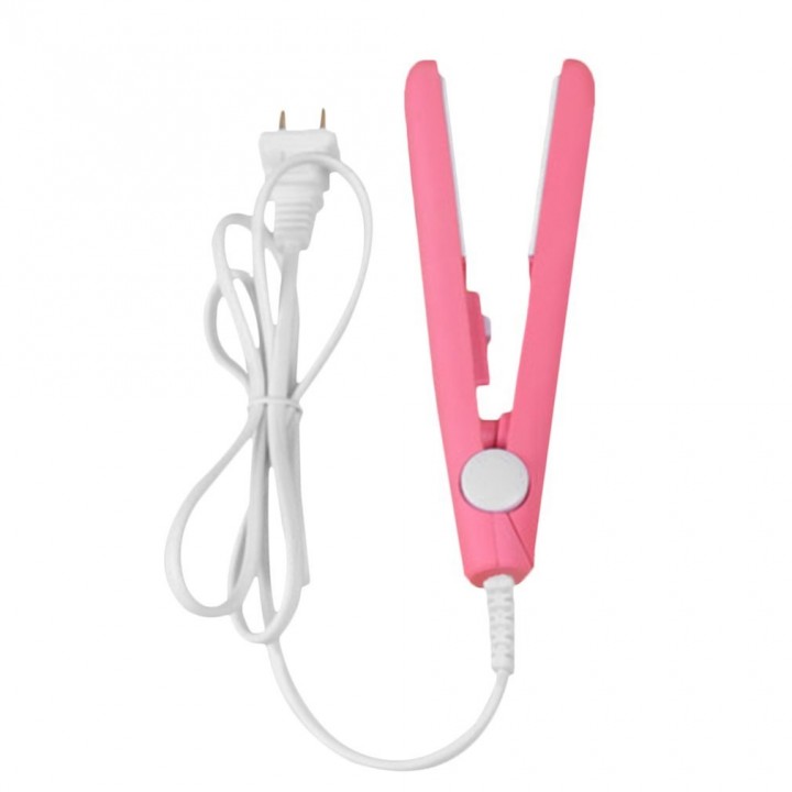Portable Ceramic Hair Roll Straighteners Beauty Wet/Dry Dual Use Tools