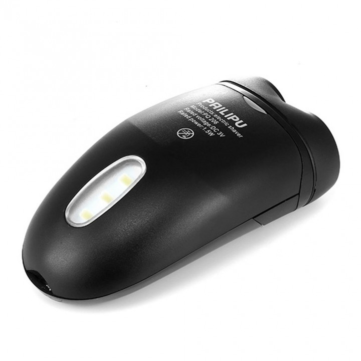 Men Cordless Electric Shaver Razor Beard Hair Clipper With LED Lighting