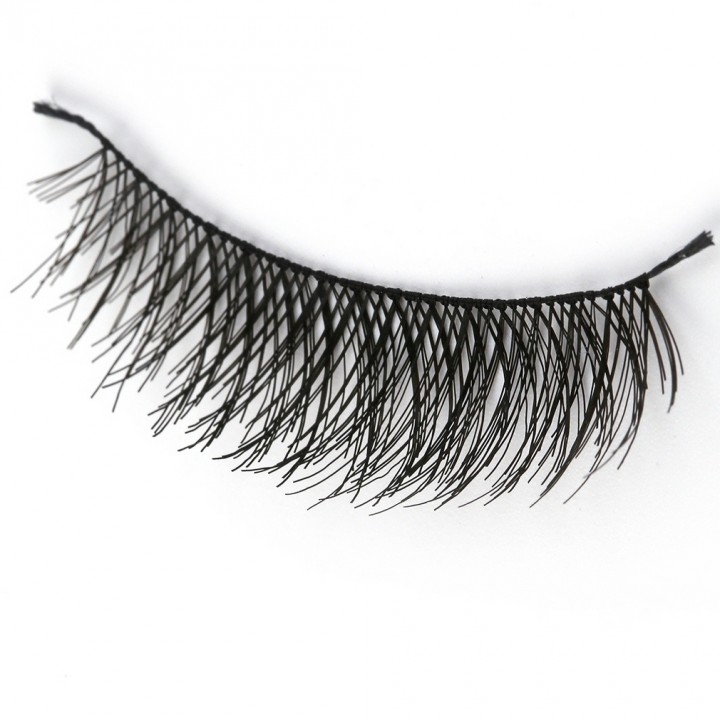 M14 Handmade False Eyelash Without Trace Transparent Stem Pure Manual view 6