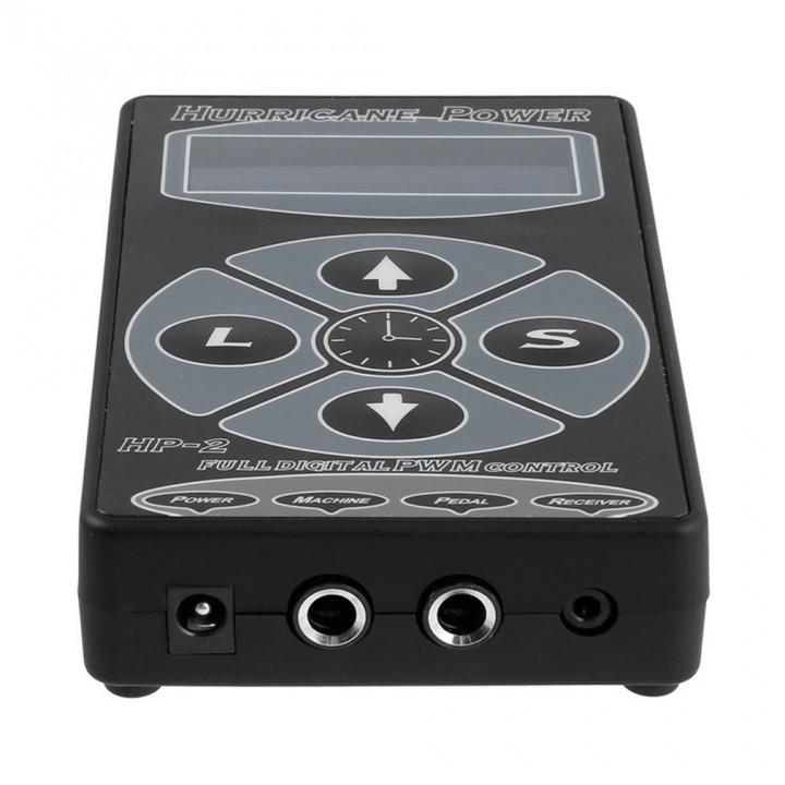 Professional Tattooing Hurricane HP-2 Digital Display Power Supply Machines