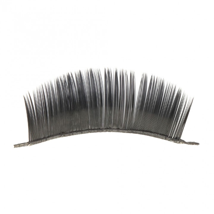 10 Pairs Thick False Eyeflashes Dense Fake Lashes Individual Black view 4