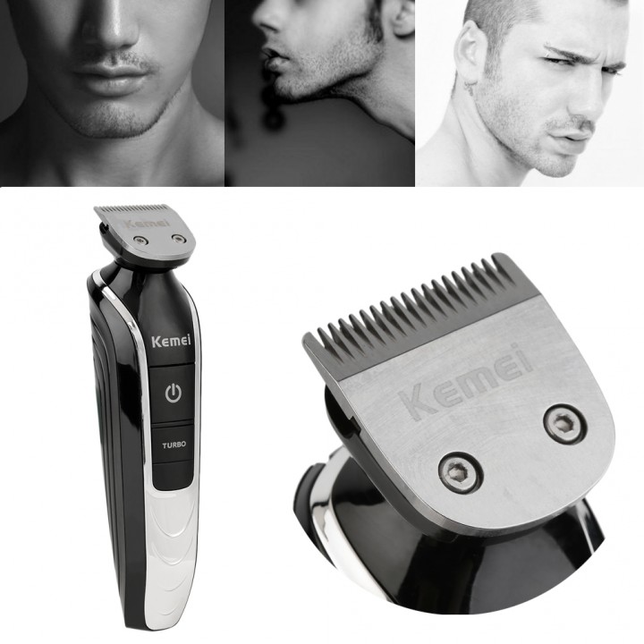 Kemei 5 in 1 Electric Beard Cutter 360 Degree Hair Clipper Trimmer Shaving