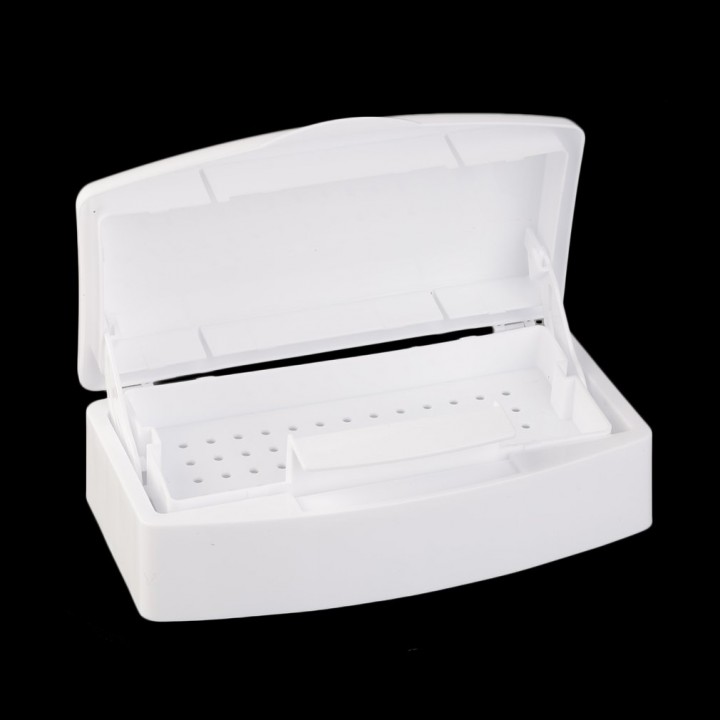 Pro Nail Sterilizer Tray Disinfection Pedicure Manicure Sterilizing Box