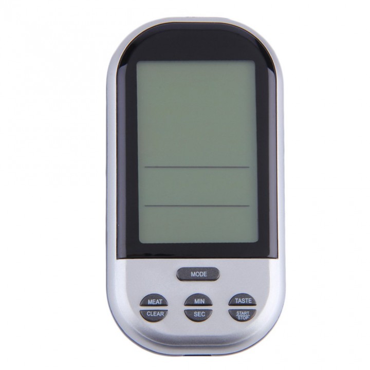 Wireless Remote Smoker Meat Food Thermometer Kitchen Cooking Oven BBQ + Dock