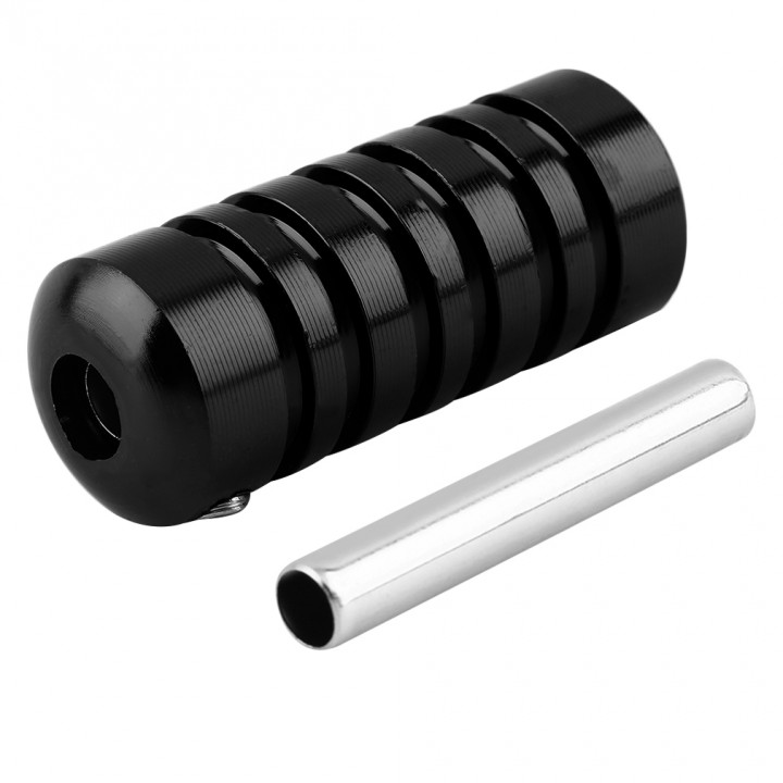 1pc Aluminum Alloy Tattoo Machine Supply Handle Grips Tube with Back Stem