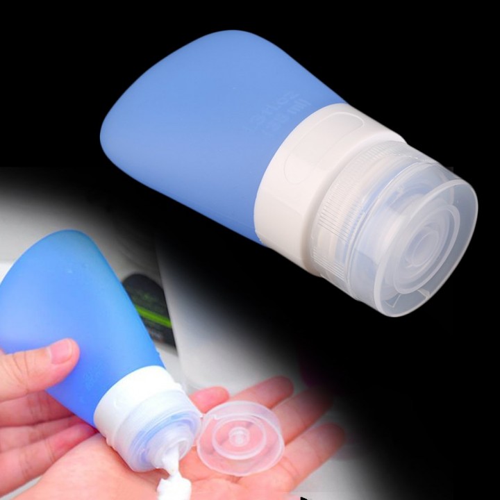 Portable Travel Empty Bottle Cream Lotion Cosmetic Tube Container With Sucker