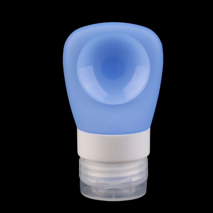 Portable Travel Empty Bottle Cream Lotion Cosmetic Tube Container With Sucker