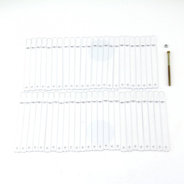 False Display Nail Art Fan Wheel Polish Practice Tip Sticks Nail Art 50pcs
