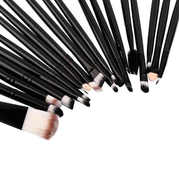 20 pcs Professional Makeup Beauty Cosmetic Blush Black Brushes Kits