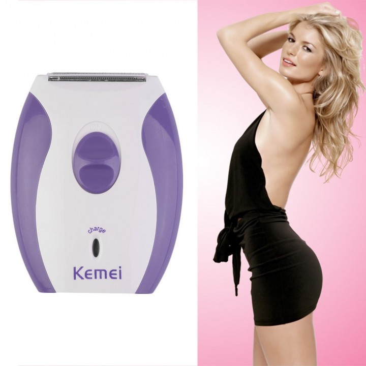Women Lady Rechargeable Electric Skin Body Hair Removal Shaver Trimmer Clean
