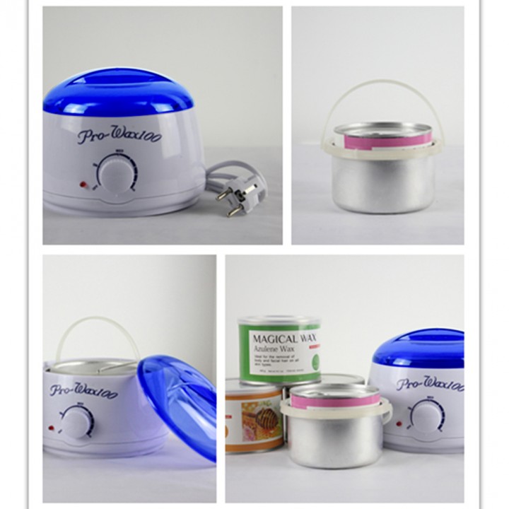 Beauty Melting Pot Waxing Professional Salon Heater Warmer Hair Removal Kit