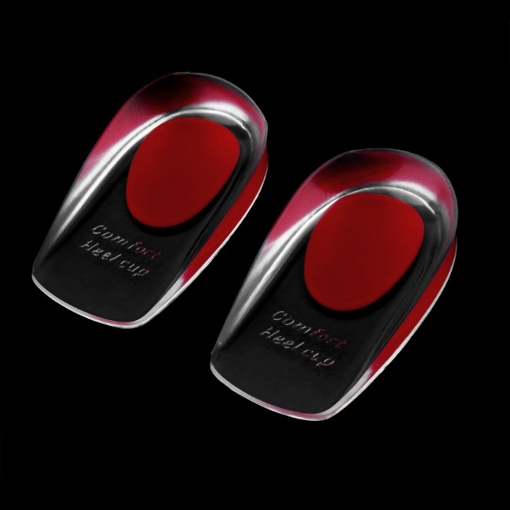 1 Pair Silicone Feet Cushion Heel Half Insole Inserts Shoe Pads Foot Care