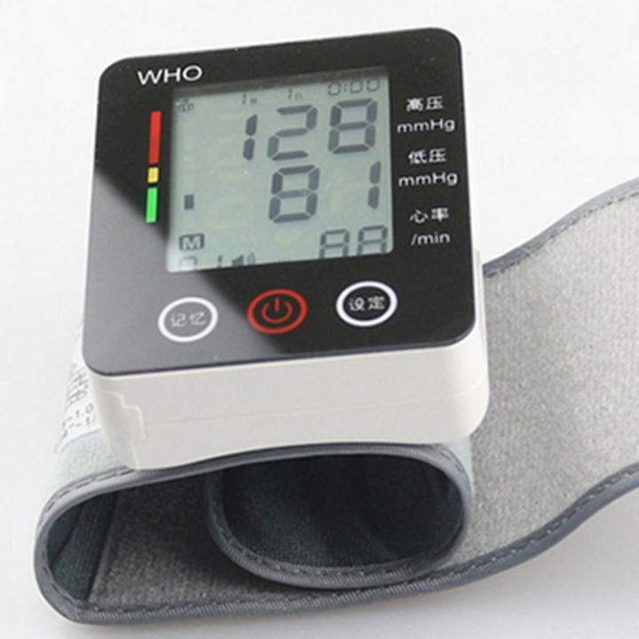 CK-W132 Touch Wrist Blood Pressure Monitor Watch Medical Arm Meter Pulse