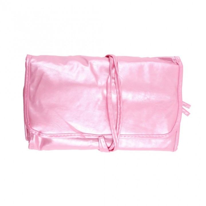 PINK Pro 32Pcs Pouch Bag Case Superior Soft Cosmetic Makeup Brush Set Kit
