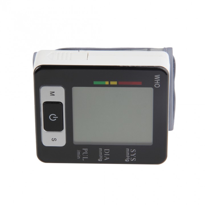 Automatic Digital Wrist Blood Pressure Upper Monitor Heart Meter LCD Screen