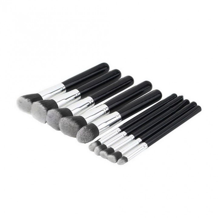 10pcs Professional Cosmetic Makeup Brushes Set Foundation Eyeshadow Brush