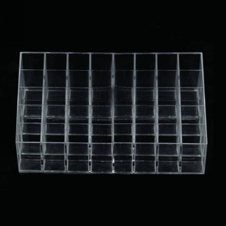 Transparent Multifunctional Lipstick Stand Case Makeup Tools Organizer
