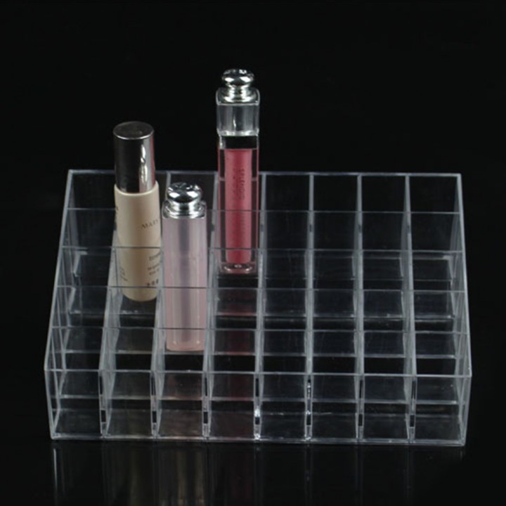 Transparent Multifunctional Lipstick Stand Case Makeup Tools Organizer