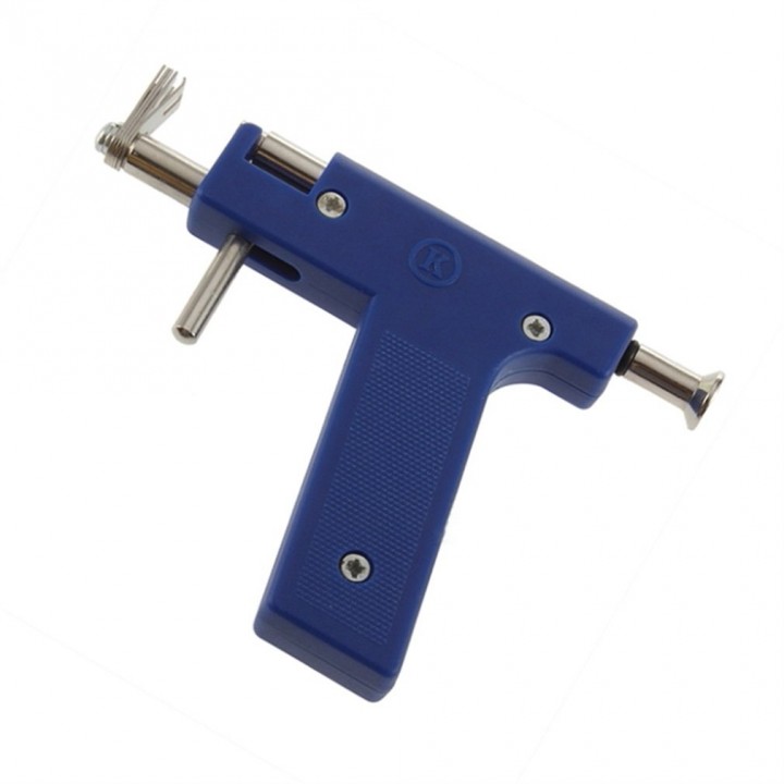 Professional Steel Ear Nose Navel Body Piercing Gun 72pcs Studs Tool Kit Set