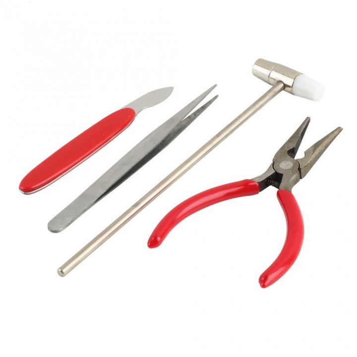 16pcs Watch Repair Tool Kit Band Strap Link Remover Back Opener Screwdriver