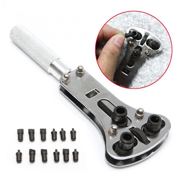 20PCS Watch Repair Tool Kit Case Holder Band Holder Set With Storage Bag