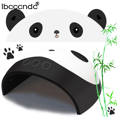 36W Nail Lamp Panda Pattern LED/UV Nail Lamp Gel Polish Dryer Nail Dryer