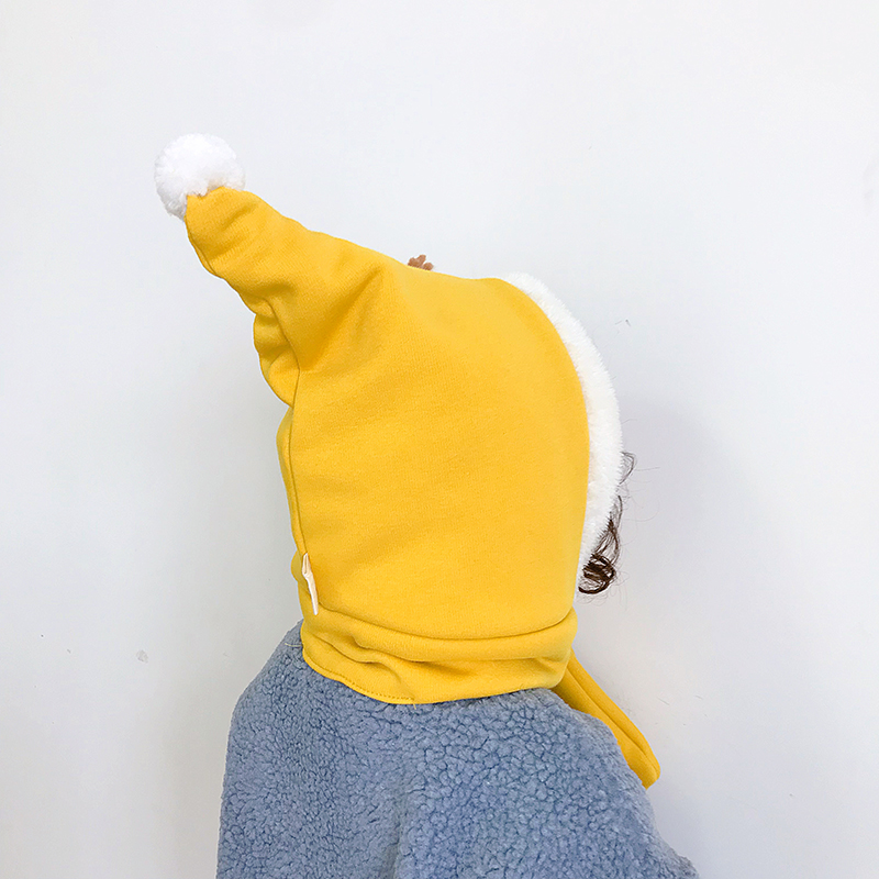 Children's cap for boys and girls Christmas gift christmas hat warm ear cap double thickness