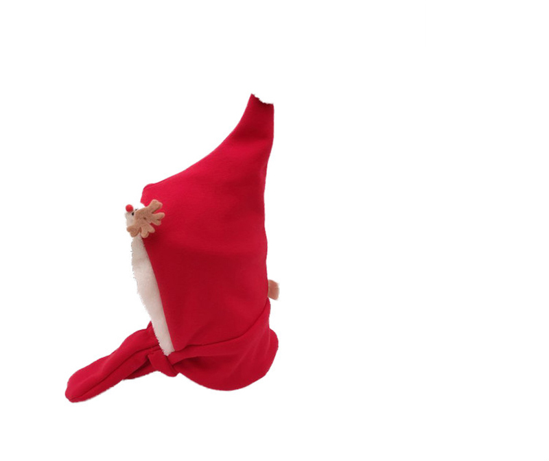 Children's cap for boys and girls Christmas gift christmas hat warm ear cap double thickness
