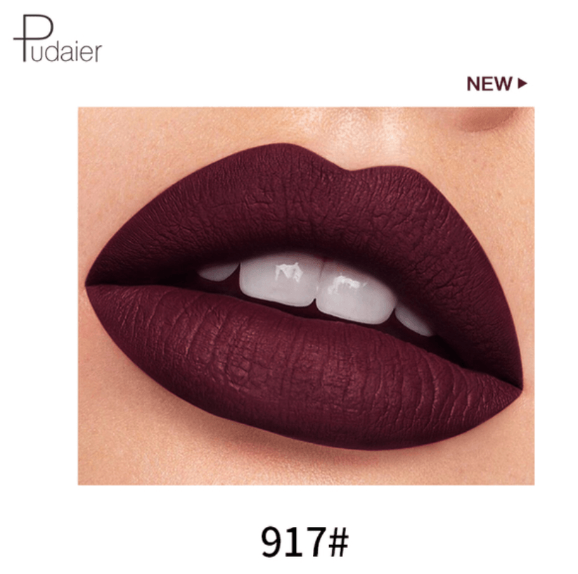 Pudaier Matte Liquid Lipstick Waterproof Professional Makeup Lip Glaze for Make Up Tint Lip Gloss view 2